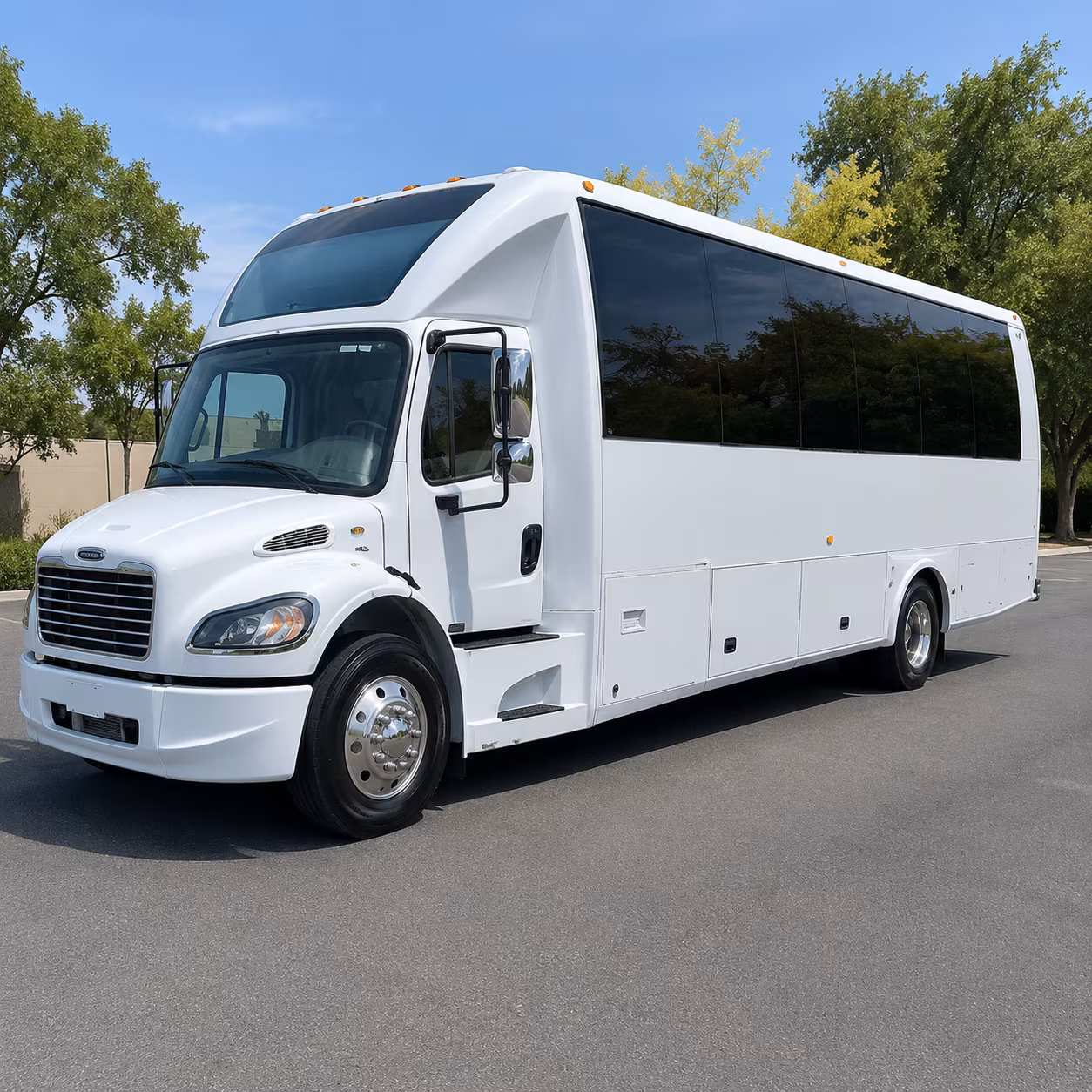 cathedral city keep your wedding party and guests together with a cathedral city charter bus