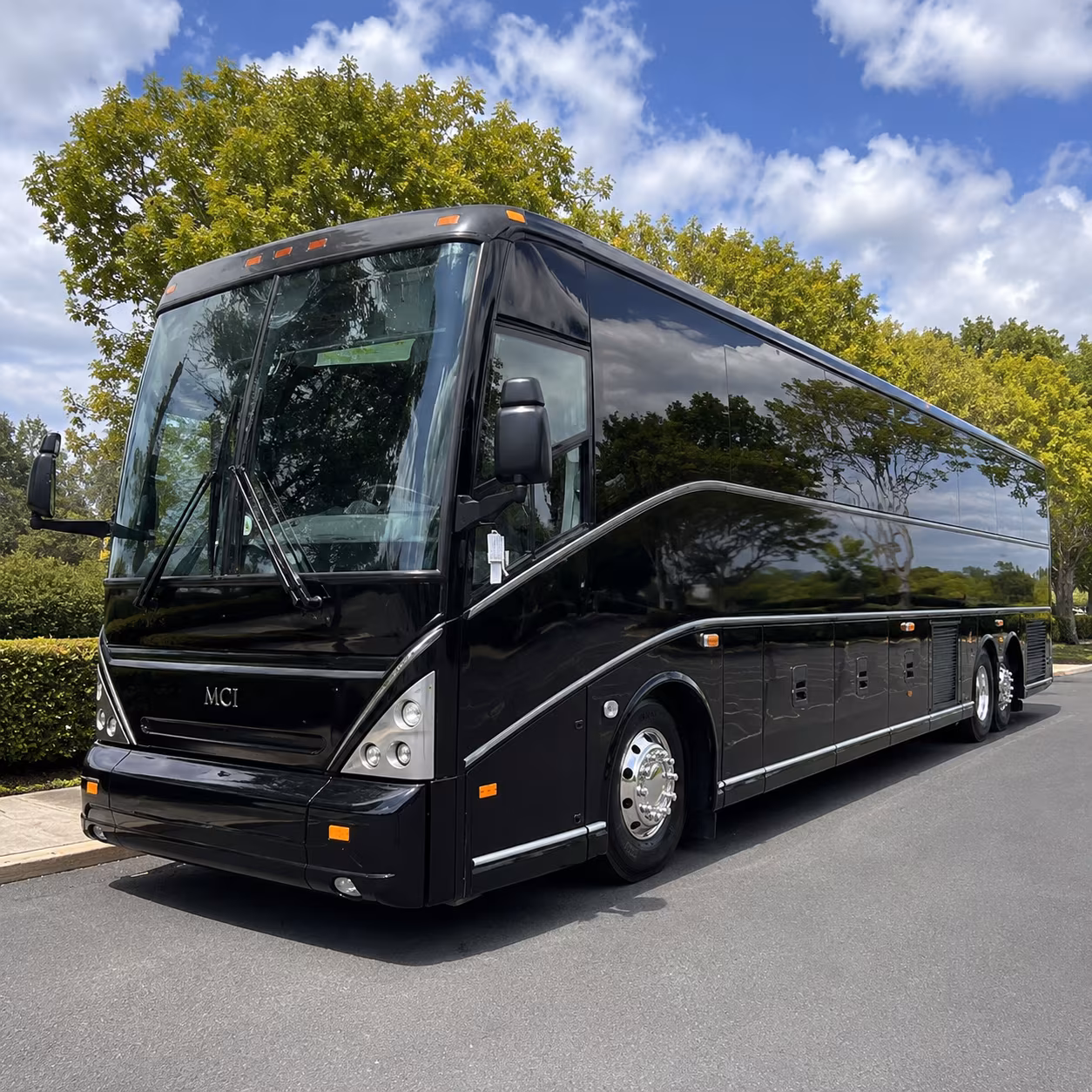 charter buses for youth group retreats and overnight trips