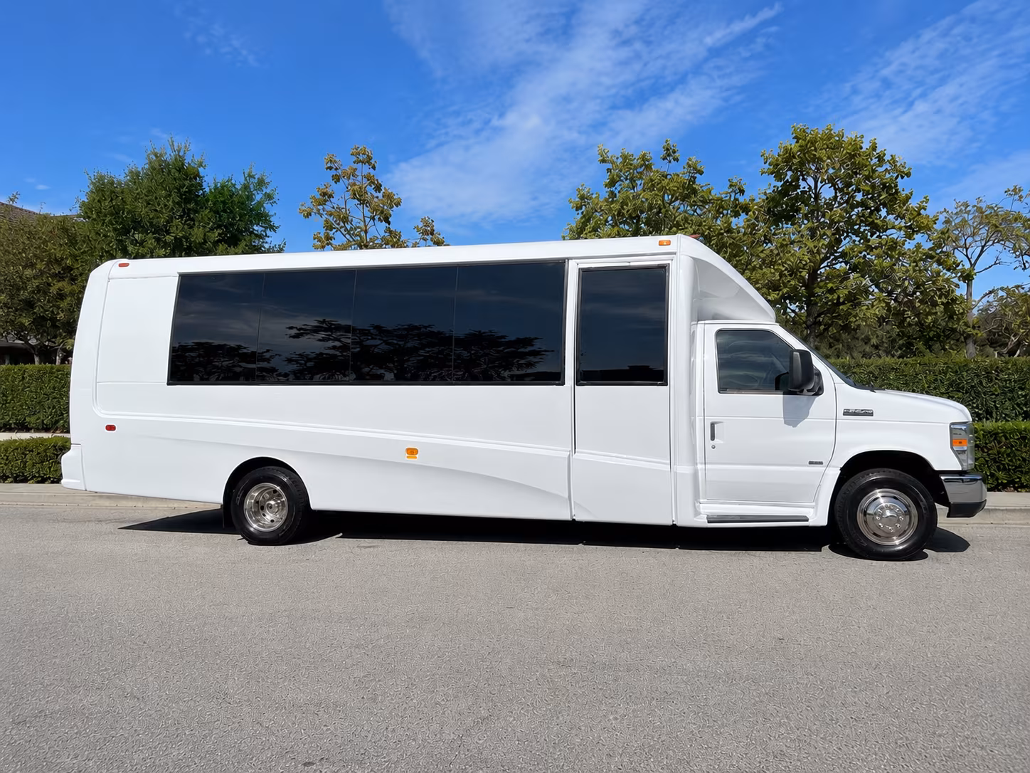 corporate and office employee shuttle buses in downtown yuma