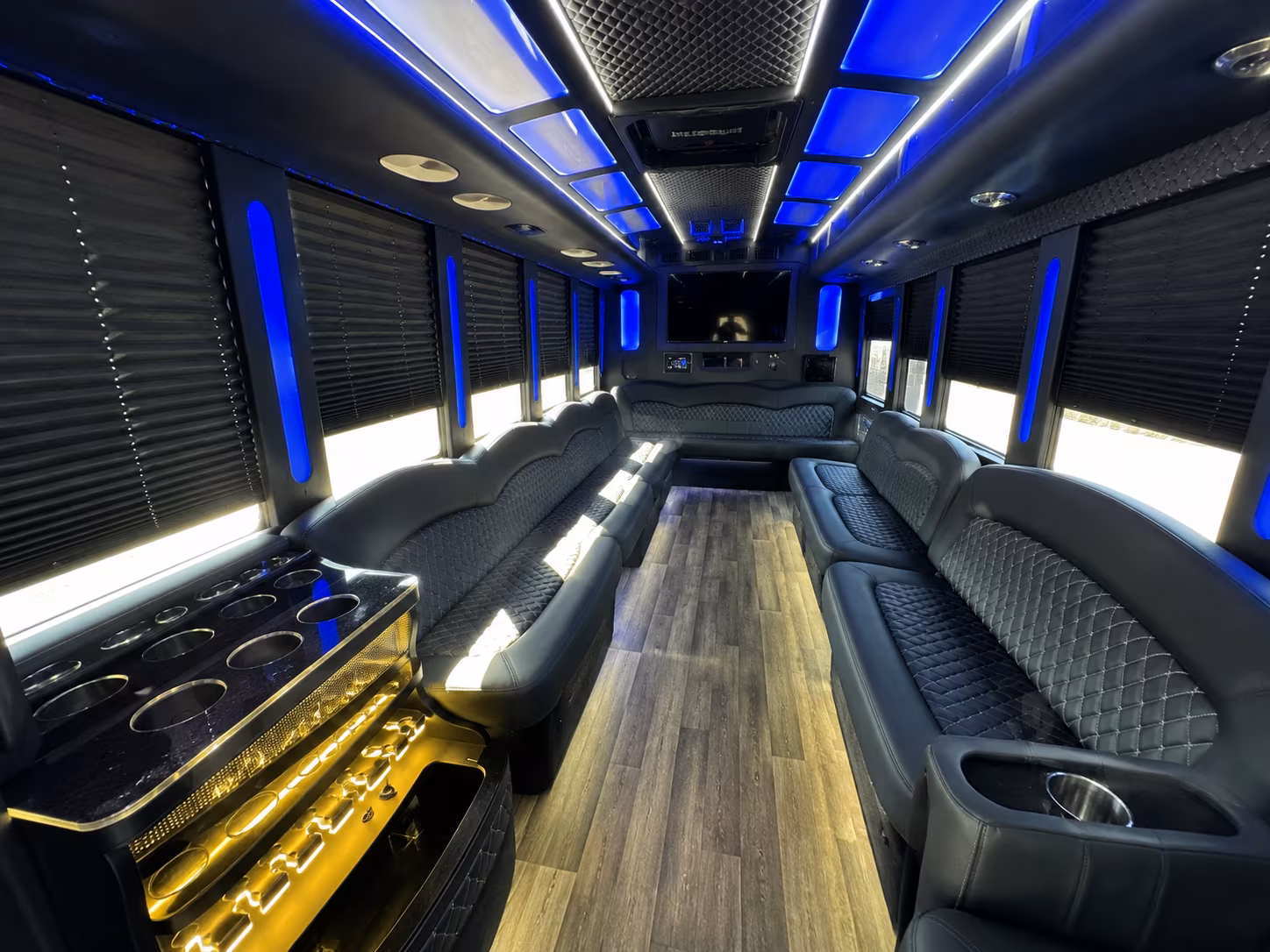 corporate party bus rental