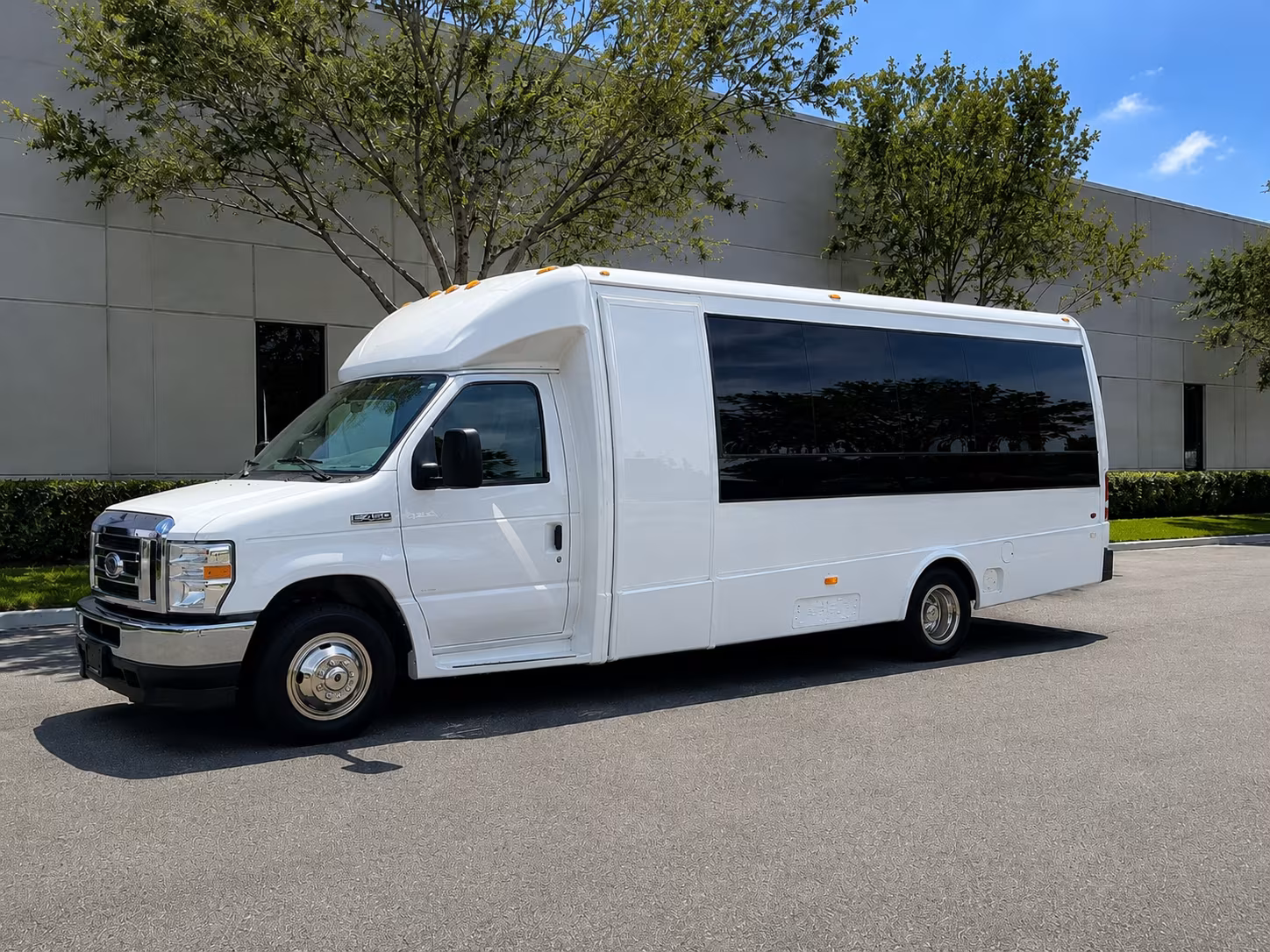federal agency and border operations shuttle buses in yuma