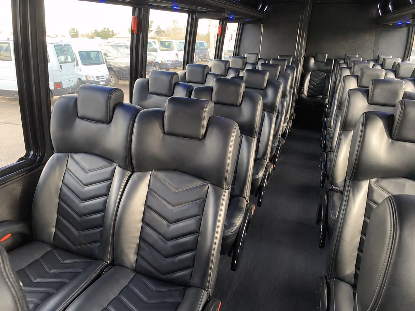 morning of bridal party transportation in yuma