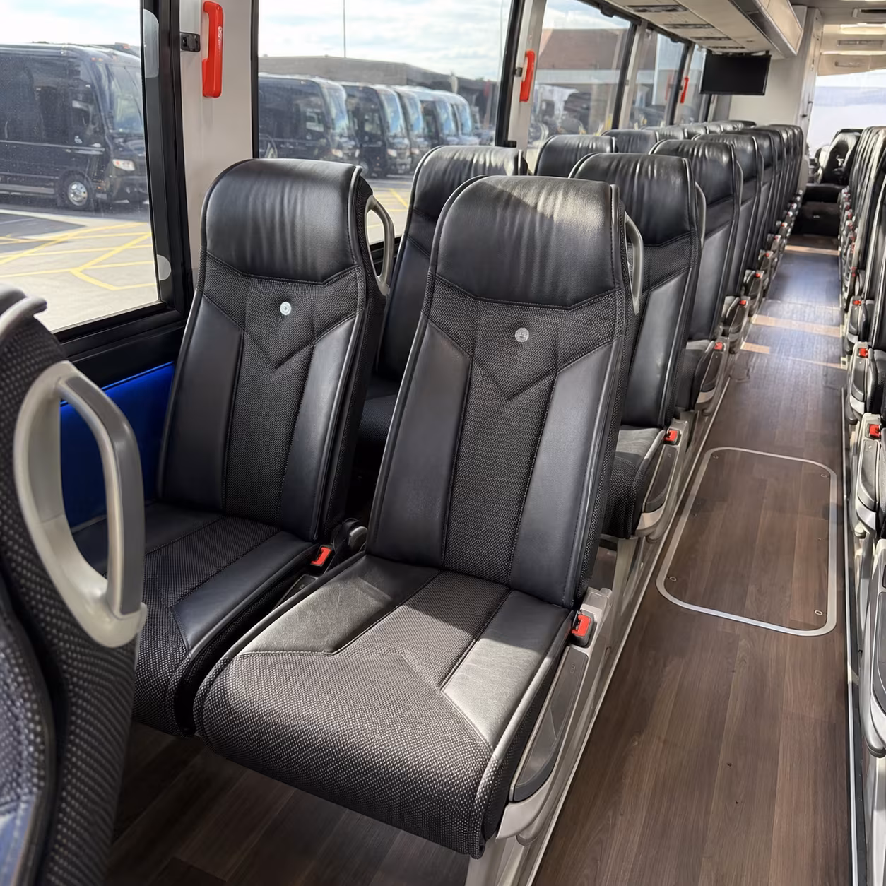 yuma charter bus interior